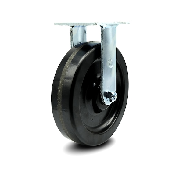 Service Caster 8 Inch Phenolic Wheel Rigid Caster with Ball Bearing SCC-30R820-PHB - main